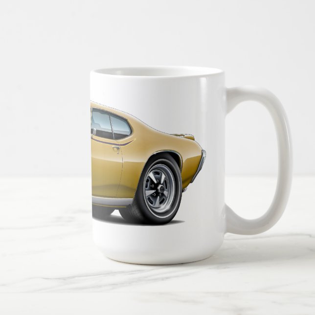 För domareguld för 1969 GTO bil Kaffemugg (Höger)