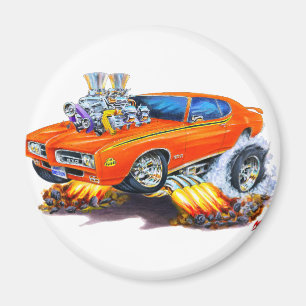 För domareorange för 1969 GTO bil Magnet