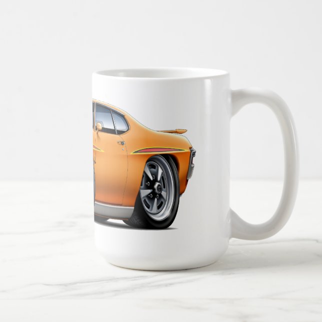 För domareorange för 1970 GTO bil Kaffemugg (Höger)