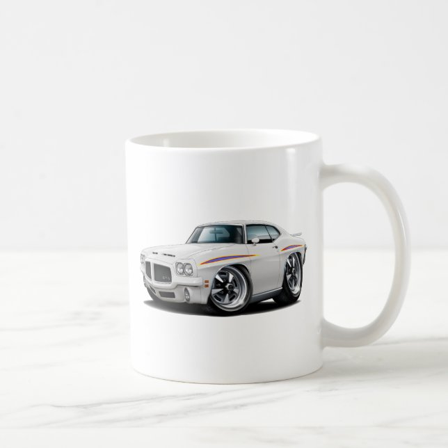För domarevit för 1971 GTO bil Kaffemugg (Höger)