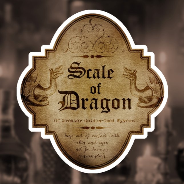  för Dragon Apothecary DC Klistermärken (Skapare uppladdad)