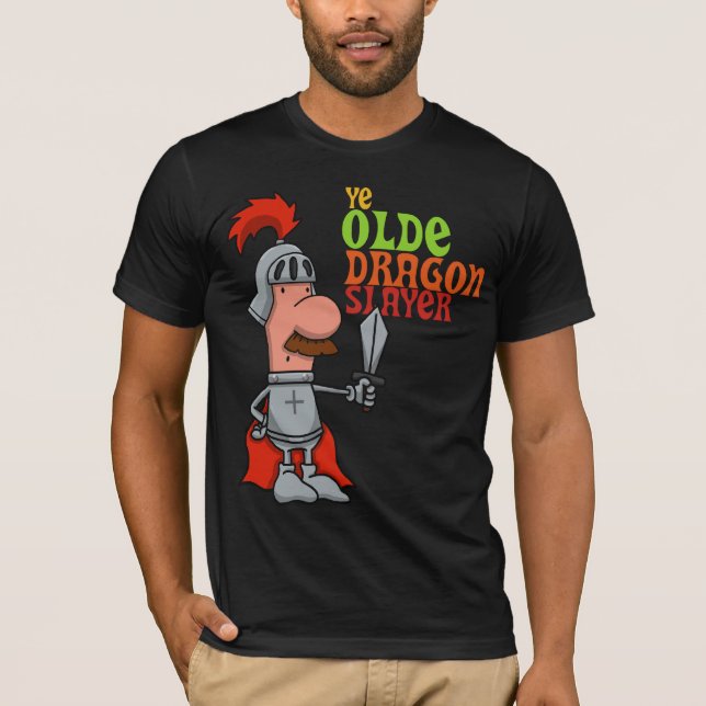 För drakeSlayer för Ye Olde manar utslagsplats T-shirt (Framsida)