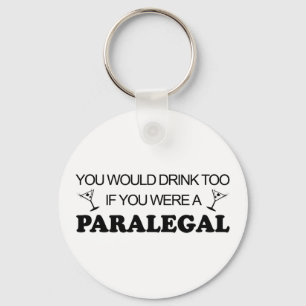För drink Paralegal för - Nyckelring