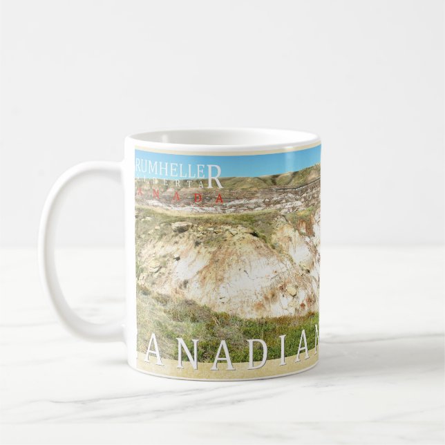 För Drumheller för kanadensiska Badlands mugg (Vänster)
