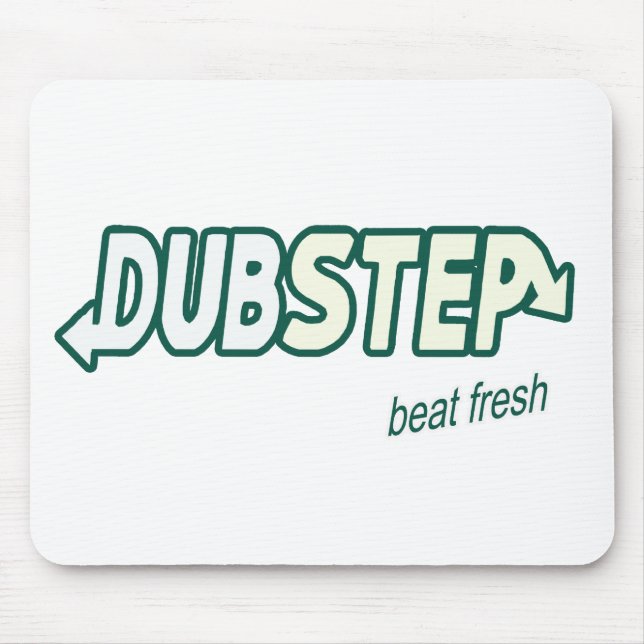 För Dubstep för DUBSTEP-takt ny mousepad musik Musmatta (Framsidan)