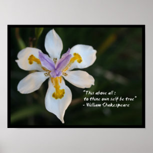 För egen del, var ett riktigt inspirerande citat p poster