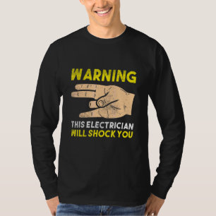 För elektriska kablar av Ampere Electrical T Shirt