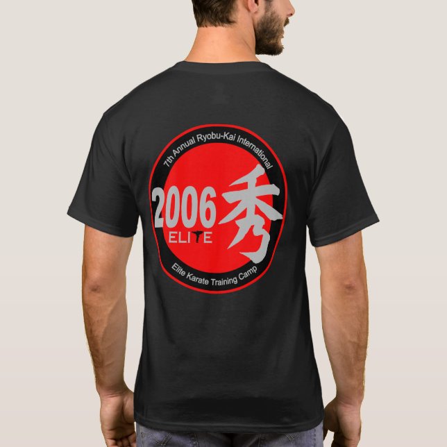 För elitKarate för 2006 JKR skjorta för Tee Shirt (Baksida)