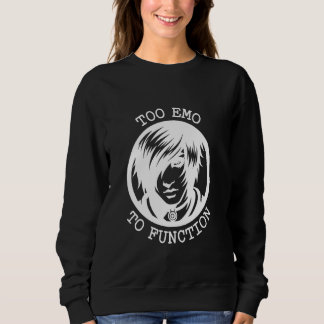 För Emo för att fungera konstnärlig design T Shirt