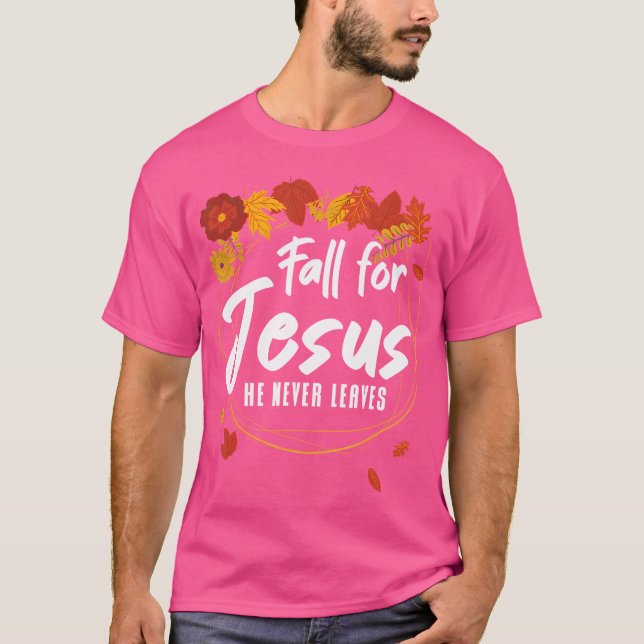 För en Christian Prayer för hösten T Shirt (Framsida)