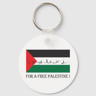 För en fri palestinsk! nyckelring