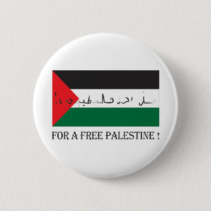 För en fria palestine! knapp