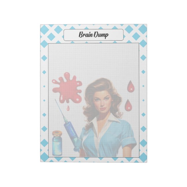 För en levande _ bromskloss anteckningsblock (Roterad)