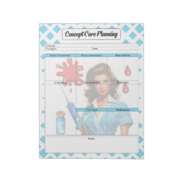 För en levande _ Concept Care Planering Anteckningsblock