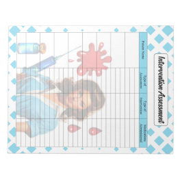 För en levande _ Intervention Assessment Anteckningsblock