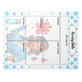 För en levande _ sjuksköterskekompetens anteckningsblock