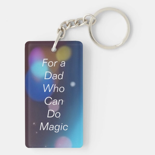 För en Pappa som kan göra magiska (Baksidan)