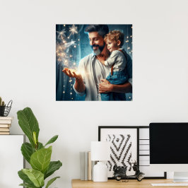 För en Pappa som kan göra magiska (2) Poster