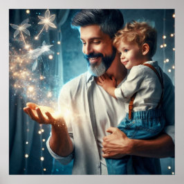 För en Pappa som kan göra magiska (2) Poster