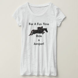 För en Roligt, rid en Jumper! T Shirt