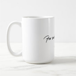 För en sådan Time som denna inspirera kaffemugg