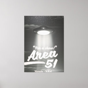 "För en show" poster 51 monopolområde Canvastryck