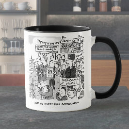 För en sjöman. Runda World Yachtsman - Lustigt Mugg