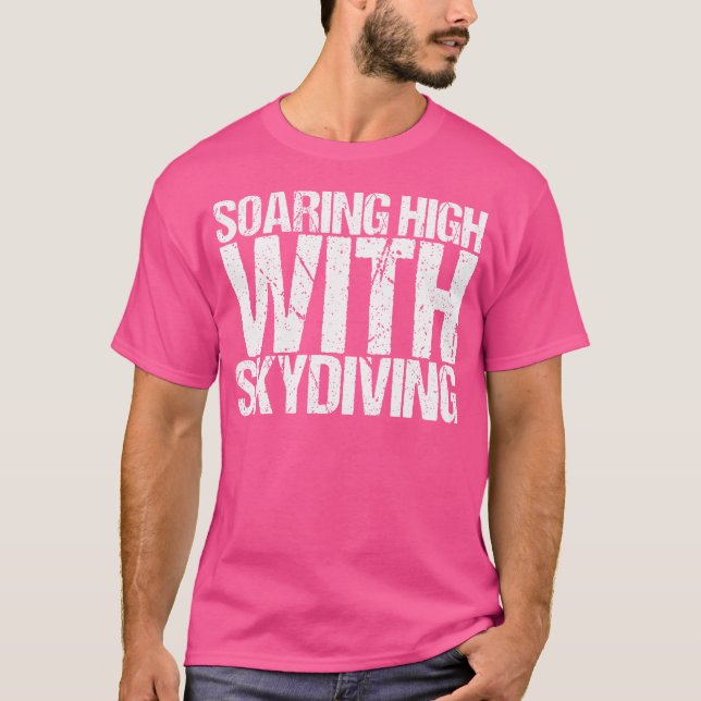För en Skydiver T Shirt (Framsida)