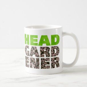 För en som njuter . Trädgårdsstöd Kaffemugg