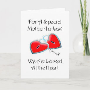 För en Speciell dikt för Svärmor med grafik Kort