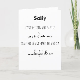 För en Speciell Tack för något-mappat kort