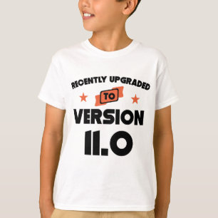 För en tid sedan förbättrat till den 11th t shirt