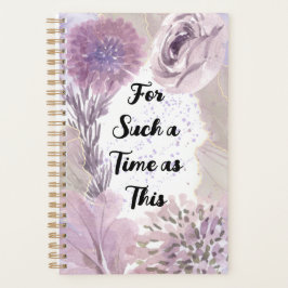 För en tid som denna planering