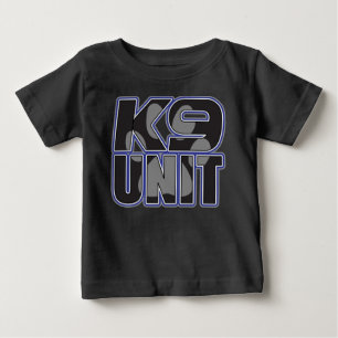 För enhetstass för polis K9 tryck T Shirt