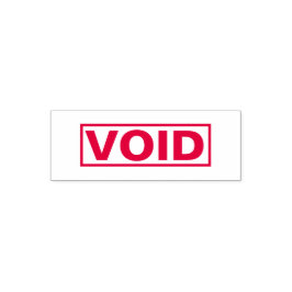 För enkel VOID för bokföring Självfärgande Stämpel