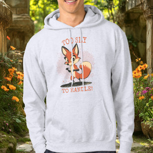 För enkelt att hantera! - Cunning Fox Hoodie