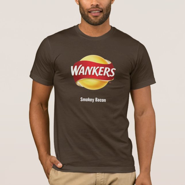 För *** ers för fotgängare/W chiper - Smokey bacon Tee Shirt (Framsida)