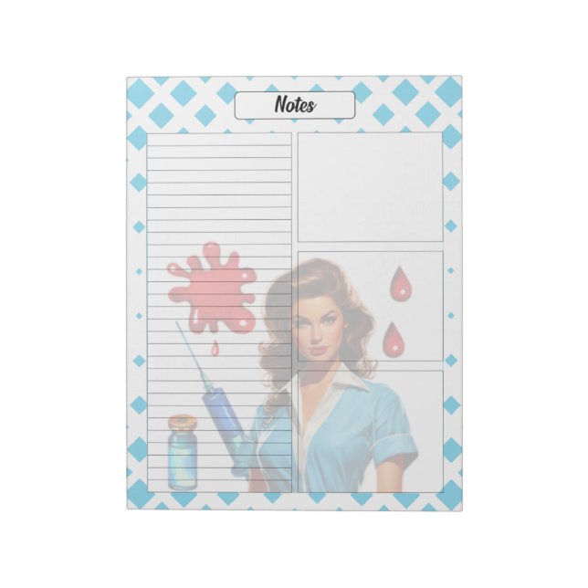 För ett levande _ Notes Anteckningsblock (Roterad)