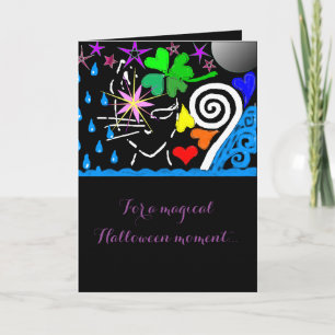 "För ett Magical Halloween ögonblick…", Kort