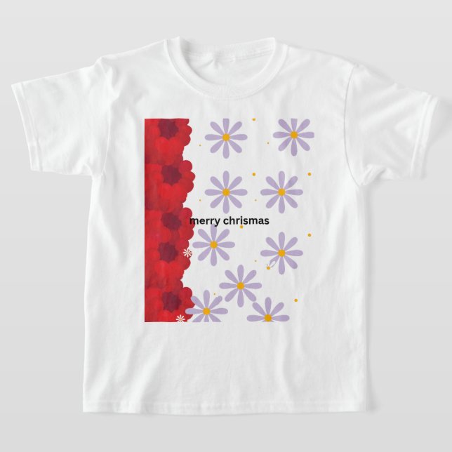 for ever green festive to thrive the vibe t shirt (Laydown)