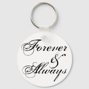 För evigt & alltid Keychain Nyckelring