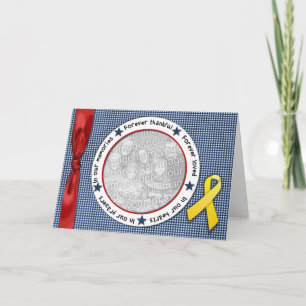 För evigt älskat foto Ram Tack Kort