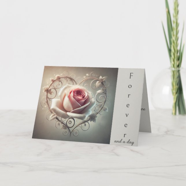 För evigt & en dag helgkort (Framsida)