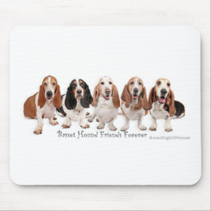 För evigt för Bassethundvänner Musmatta