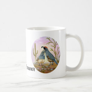 För evigt för Gambel Quailsvän Kaffemugg