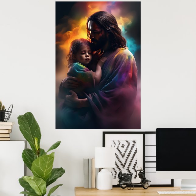 För evigt hållen i hans kärlek poster (Hemmakontoret)