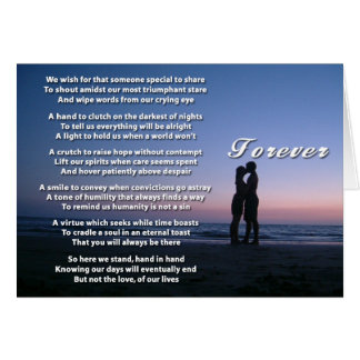 För evigt hälsningskort