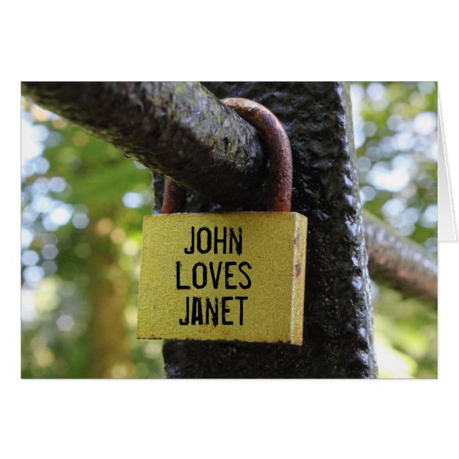 För evigt hälsningskort (Framsidan Horizontal)