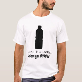 För evigt i en nedgrävning av sopor t-shirt