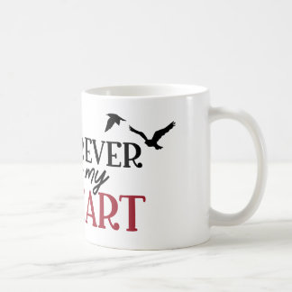 För evigt i mitt hjärta kaffemugg